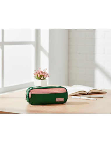 Estuche portatodo liderpapel duo 2 cremalleras...