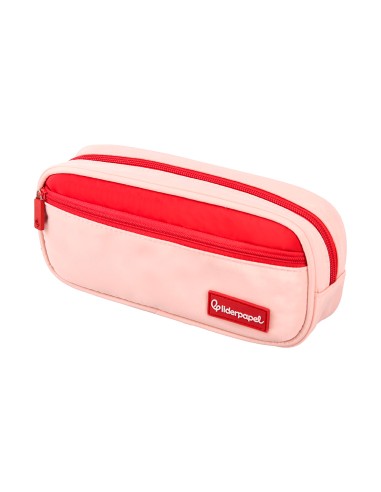 Estuche portatodo liderpapel duo 2 cremalleras...