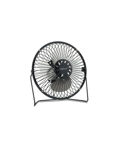 Ventilador sobremesa avant 3w diametro 150 mm alimentacion usb longitud cable 1 m color negro
