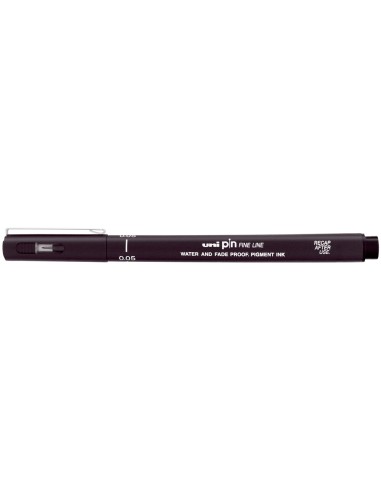 Rotulador uni pin calibrado pin005-200(s) negro