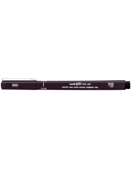 Rotulador uni pin calibrado pin005-200(s) negro