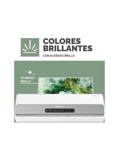 Bolsa de plastificar fellowes recicladas brillo...