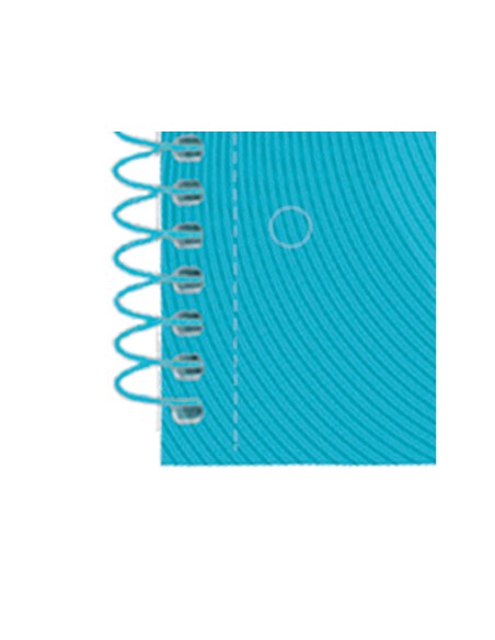 Cuaderno espiral oxford ebook 1 tapaextradura din a4+ 80 hojas cuadro 5 mm con margen bebe touch