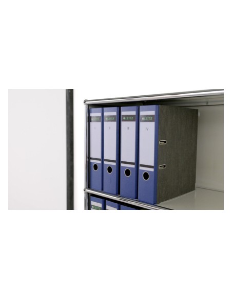 Funda multitaladro leitz con fuelle din a4 con refuerzo 170 mc cristal pack de 10 unidades