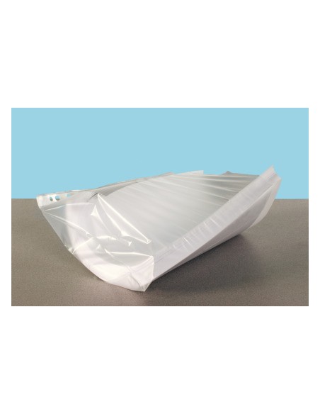 Funda multitaladro leitz con fuelle din a4 con refuerzo 170 mc cristal pack de 10 unidades