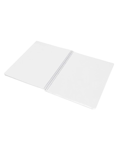 Cuaderno espiral liderpapel a4 wonder tapa plastico 80h 90gr liso colores surtidos