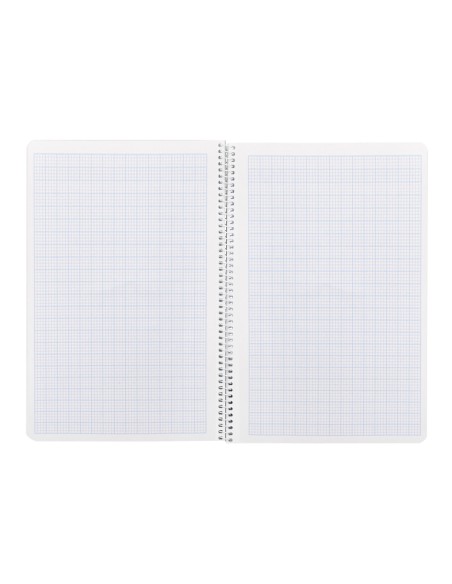 Cuaderno espiral liderpapel a5 wonder tapa plastico 80h 90g rayado nº46 colores surtidos