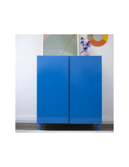 Rollo adhesivo d-c-fix azul real ancho 45 cm largo 15 m