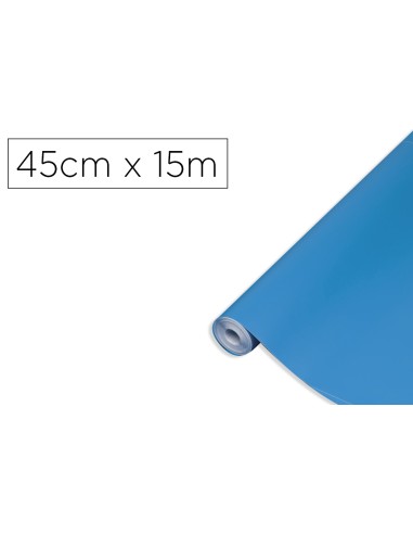 Rollo adhesivo d-c-fix azul aire ancho 45 cm...