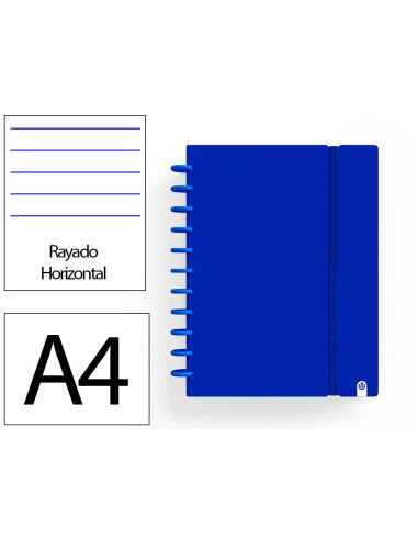 Cuaderno ingeniox foam a4 80h rayado horizontal...