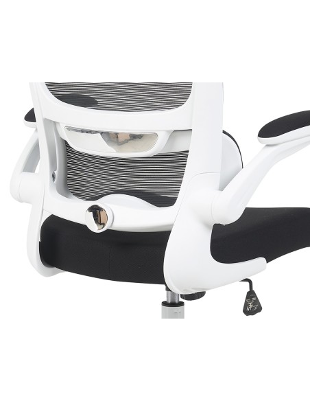 Silla q-connect oficina catania malla alt max 1230 mm anc 510 mm prof 490 mm ruedas premium color negro blanco