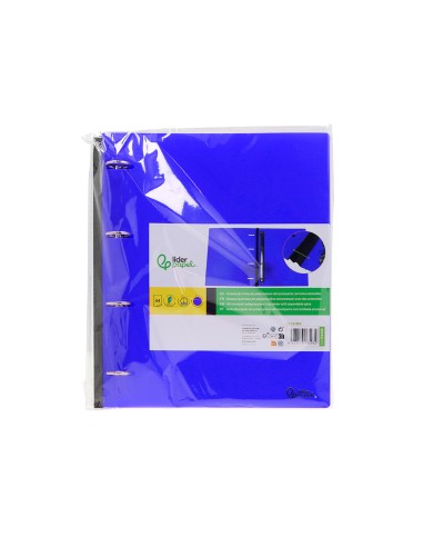 Carpeta liderpapel 4 anillas redondas 25 mm...
