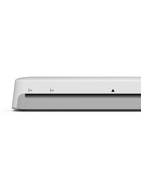 Plastificadora q-connect kf19092 din a3 estandar 2 rodillos hasta 125 mc