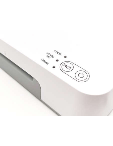 Plastificadora q-connect kf19092 din a3 estandar 2 rodillos hasta 125 mc