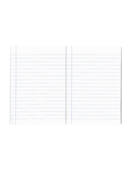 Libreta liderpapel scriptus a4 48 hojas 90gr rayado montessori 5mm con margen colores surtidos