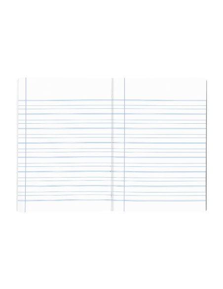 Libreta liderpapel scriptus a4 48 hojas 90gr rayado montessori 3,5mm con margen colores surtidos