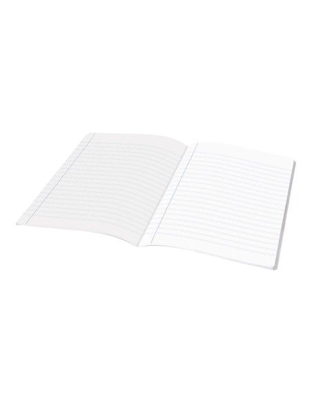 Libreta liderpapel scriptus a4 48 hojas 90gr rayado montessori 3,5mm con margen colores surtidos