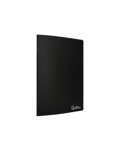 Libreta liderpapel tapa negra a5 80 hojas 60gr...