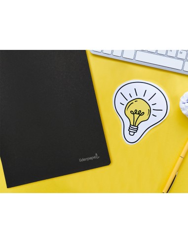 Libreta liderpapel tapa negra a4 80 hojas 60gr...