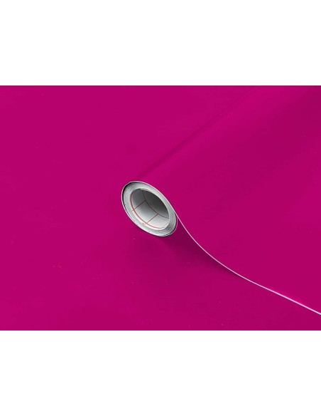 Rollo adhesivo d-c-fix magenta ancho 45 cm largo 15 m