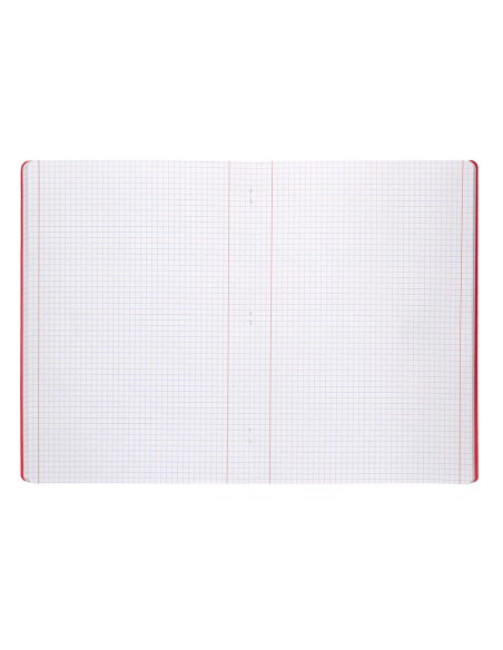 Libreta liderpapel 360 tapa de plastico a4 48 hojas 90gr 5mm con doble margen colores surtidos
