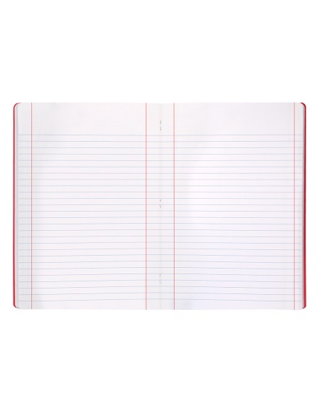 Libreta liderpapel 360 tapa de plastico a5 48 hojas 90gr horizontal con doble margen colores surtidos