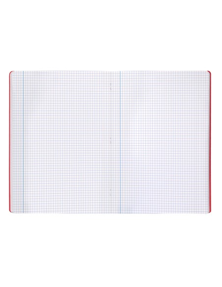 Libreta liderpapel 360 tapa de plastico a5 48 hojas 90gr cuadro 4mm con margen colores surtidos