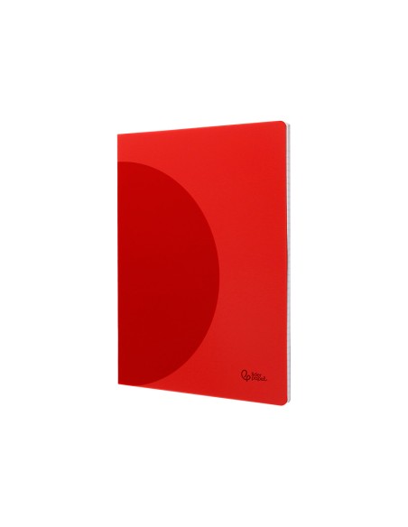 Libreta liderpapel 360 tapa de plastico a4 48 hojas 90gr cuadro 3mm con margen colores surtidos