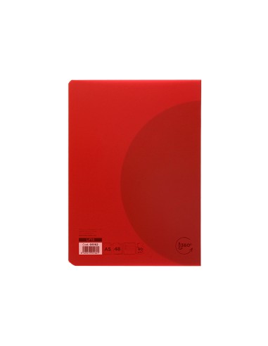 Libreta liderpapel 360 tapa de plastico a5 48...