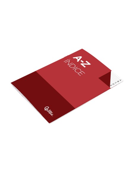 Indice liderpapel tapa cartoncillo cuarto 24 hojas 70g/m2 colores surtidos