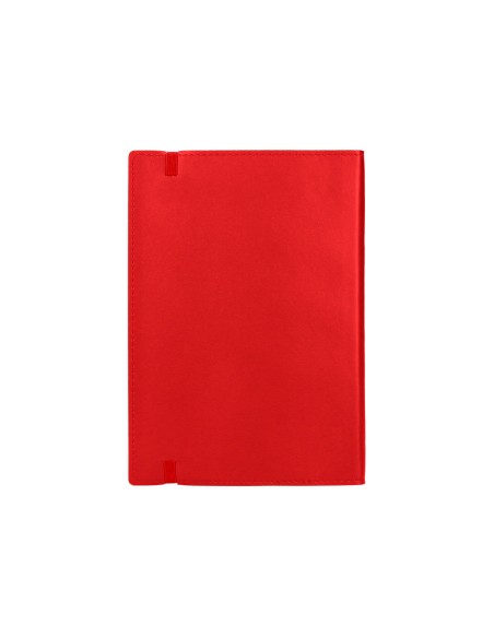 Libreta indice liderpapel similpiel a7 120 hojas 70gr color rojo