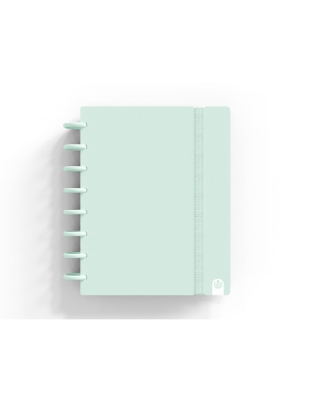 Cuaderno ingeniox foam a5 80h rayado horizontal menta pastel