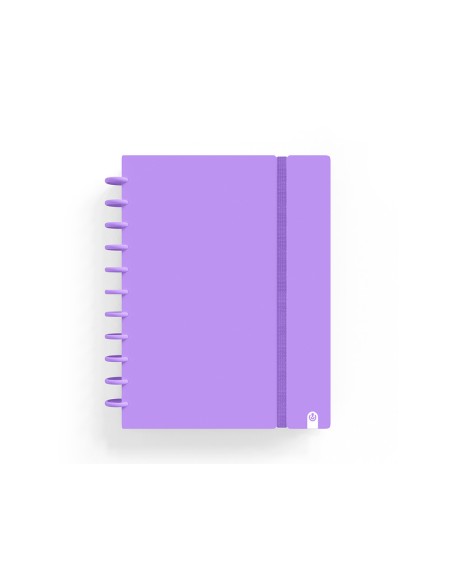 Cuaderno ingeniox foam a4 80h rayado horizontal violeta