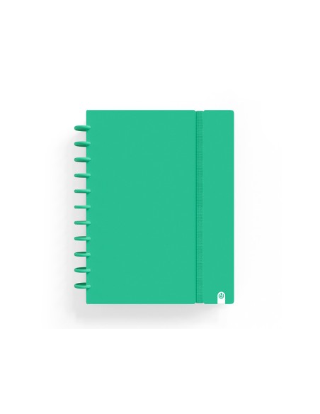 Cuaderno ingeniox foam a4 80h rayado horizontal verde