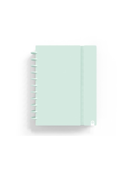 Cuaderno ingeniox foam a4 80h rayado horizontal menta pastel
