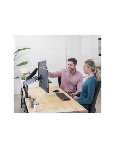 Brazo para monitor plano doble fellowes...