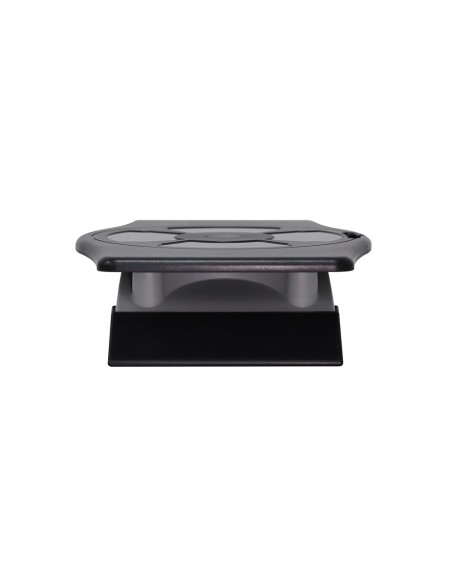 Soporte q-connect para monitor con plataforma giratoria ajustable dos alturas 411x287x99 mm
