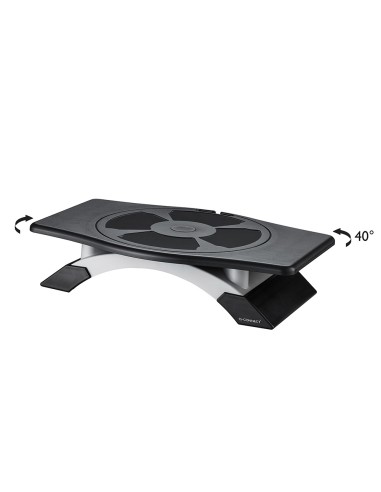 Soporte q-connect para monitor con plataforma...
