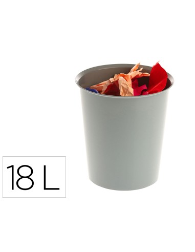 Papelera plastico archivo 2000 reciclable 100%...
