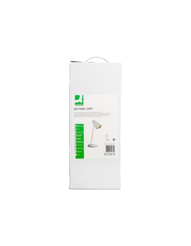 Lampara de oficina q-connect sobremesa abs...