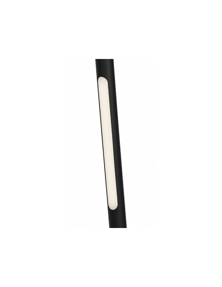 Lampara de oficina q-connect sobremesa abs tactil 6w 32 led 330lm color negro