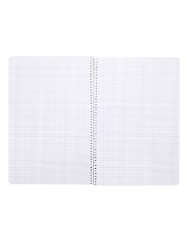 Cuaderno espiral carlin a4 tapa plastico 80h...