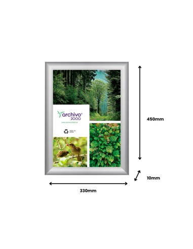 Expositor mural archivo 2000 snapframe a3...