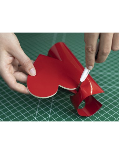 Rollo adhesivo d-c-fix rojo señales ancho 45 cm...