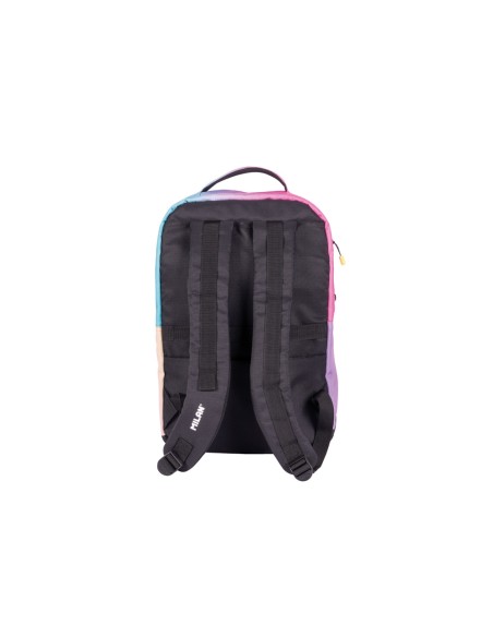 Mochila milan coleccion sunset 5 cremalleras 25 l negro 454x280x200 mm