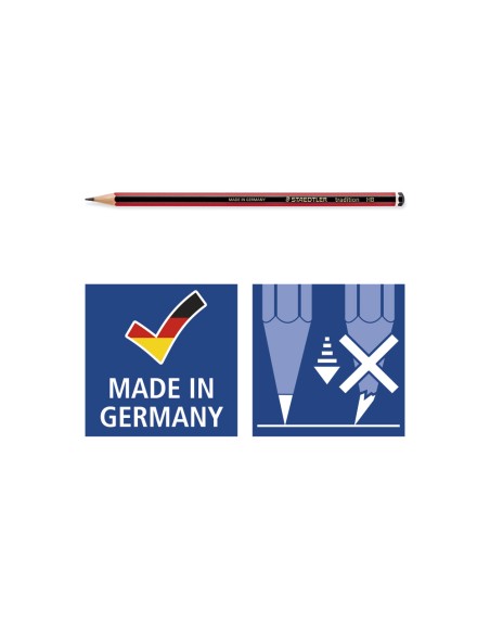 Lapices de grafito staedtler tradition hb