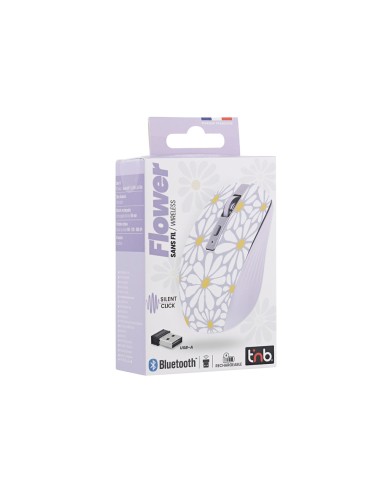 Raton tnb inalambrico flores optico 1600 dpi...