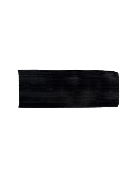 Servilleta pronappe celulosa micro grofada 20x20 cm 2 capas color negro paquete de 50 unidades