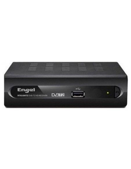 Receptor grabador engel rt6110t2 dvb-t2 hdmi/av cec vesa pvr hdmi bidireccional usb 2.0 mp3 jpeg y video