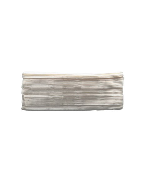 Servilleta pronappe celulosa micro grofada 38x38 cm 2 capas color blanco paquete de 40 unidades